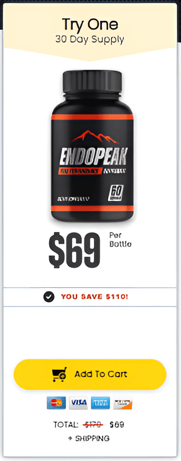 EndoPeak 1 bottle