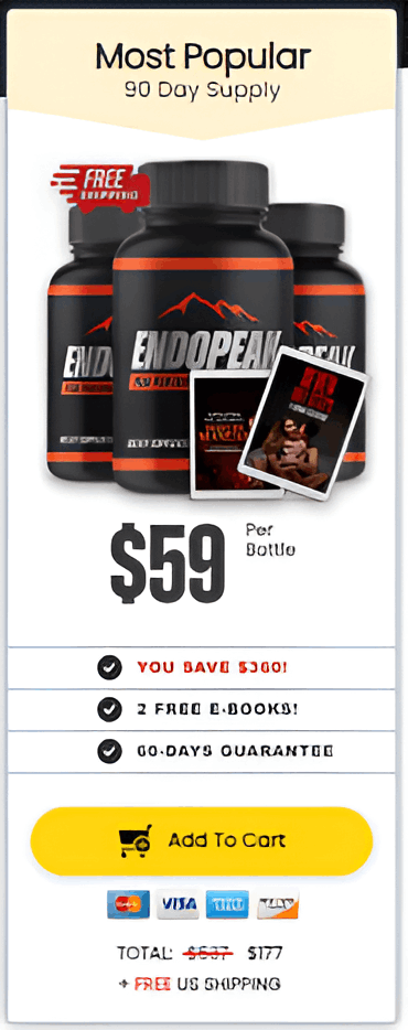 EndoPeak 3 bottle pack